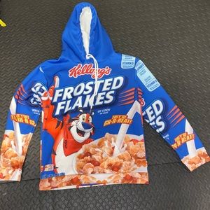 Nearly New Frosted Flakes Hoodie.  Large